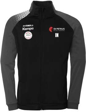 SV Petkus Wutha-Farnroda Poly Jacke schwarz/anthra Kinder