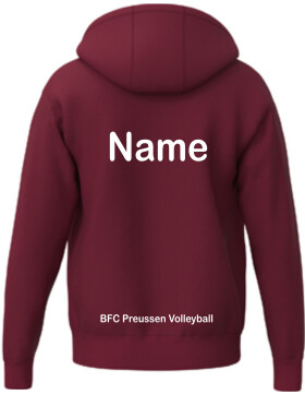 BFC Preussen 1894 Kapuzenjacke bordeaux