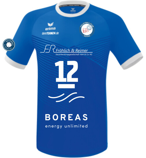VC Gotha Bundesliga Trikot blau
