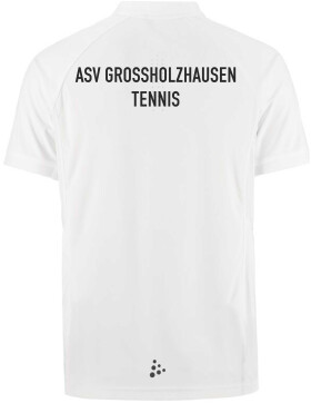 ASV Großholzhausen Tennis Polo weiß Kinder