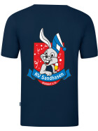 Karnevalsverein Sandhasen Walldorf T-Shirt marine