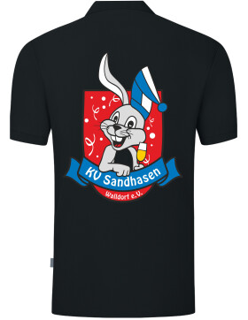 Karnevalsverein Sandhasen Walldorf Polo schwarz