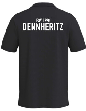 FSV 1990 Dennheritz Polo schwarz